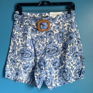 Ann Taylor Factory Belted Shorts High Rise